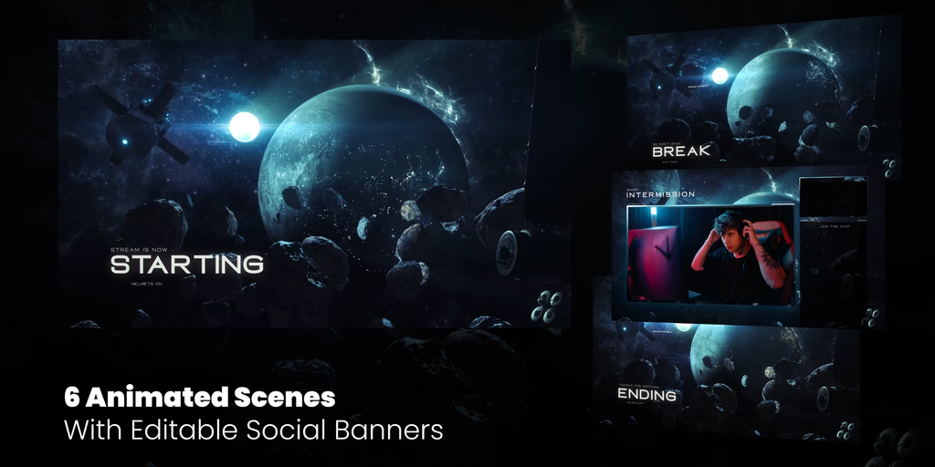 Stellar Stream Overlay Pack