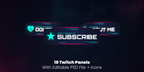 Cyberpunk Stream Overlay Pack