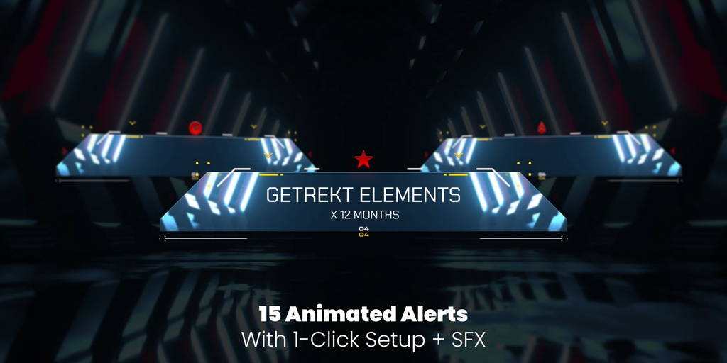 Futuristic Stream Overlay Pack