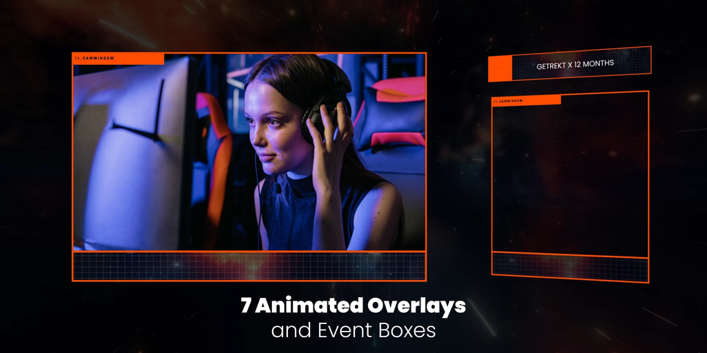 Nebula Stream Overlay Pack